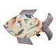 Fish Pillow Lavender Aviarium - Velvet