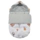 Stroller Bag S/M (0-1 year) Silver Up in the Air Velvet