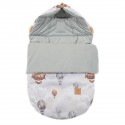 Stroller Bag S/M (0-1 year) Silver Up in the Air Velvet