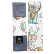 Seatbelt Cover Grey Baby Shower - Velvet