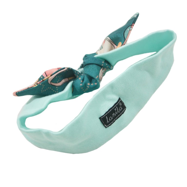 Headband Mint Baby Shower by Night