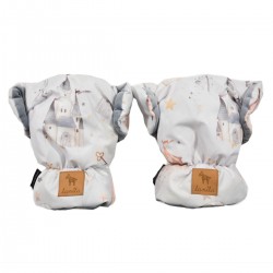 Waterproof Muff/Gloves Grey Magical Velvet