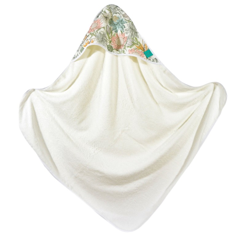 Bamboo Towel Ecru Vintage Meadow