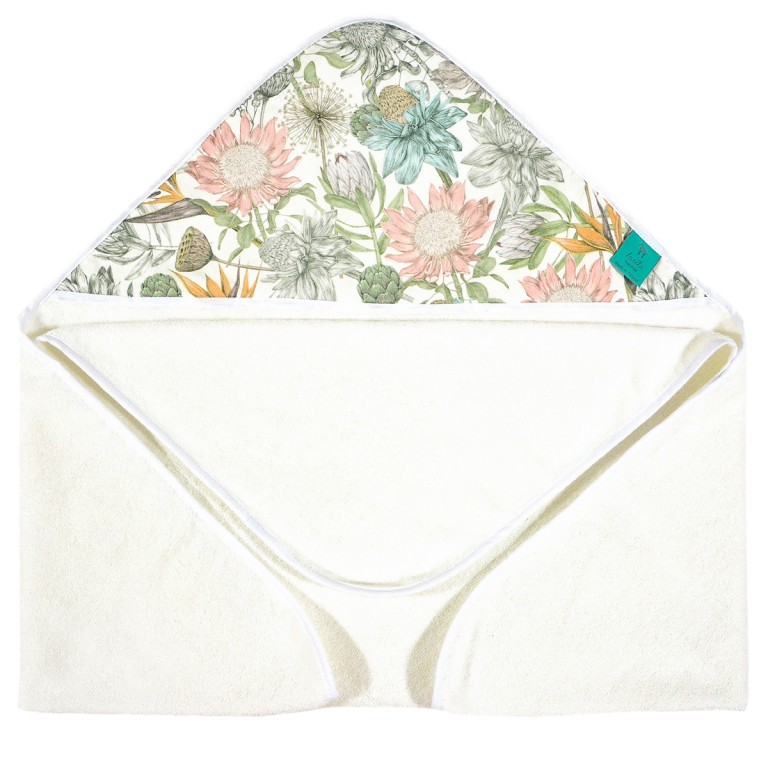 Bamboo Towel Ecru Vintage Meadow