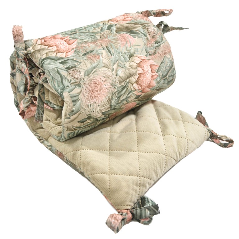 Bed Bumper 70x140cm - Velvet Latte Botanic