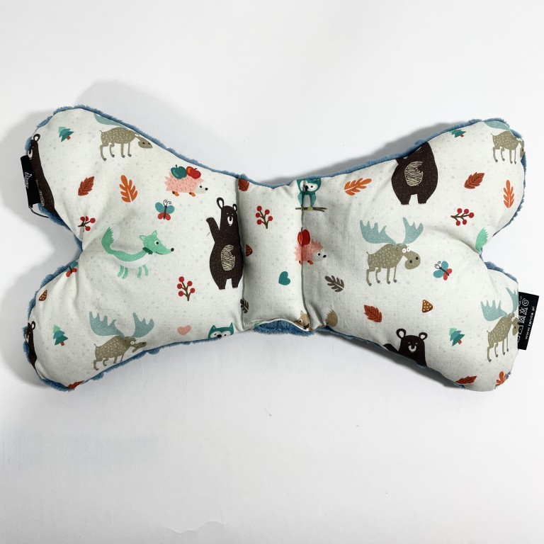 Poduszka "COOL BONE" French Blue In the Woods