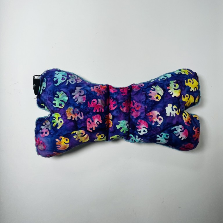 End of collection - Shock-absorbent pillow - French Blue Colorful