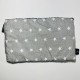 End of collection - Medium bed pillow grey Stars 25 x 40cm