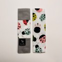 Końcówka kolekcji - Ochraniacze na pasy Silver Ladybird - Velvet