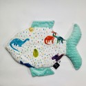 End of collection - Fish Pillow Mint Dino