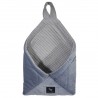 Hanging Container/Basket Grey Velvet