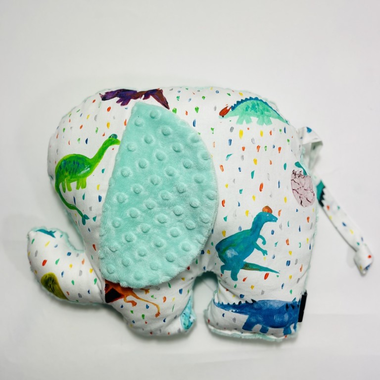 End of collection - Lucky Guy Pillow Mint Dino