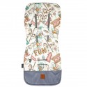 Stroller Pad Grey Baby Shower - Velvet