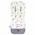 Stroller Pad Grey Pure - Velvet