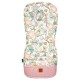 NEW Stroller Pad Sepia Rose Vintage Meadow - Velvet