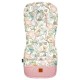 NOWY Baby Set Pad + Pillow + Cover Sepia Rose Vintage Meadow - Velvet
