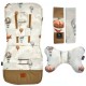 NOWY Baby Set Pad + Pillow + Cover Caramel Up in the Air - Velvet