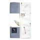 NOWY Baby Set Pad + Pillow + Cover Grey Pure - Velvet