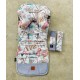 NEW Stroller Pad Grey Baby Shower - Velvet