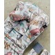 NEW Stroller Pad Grey Baby Shower - Velvet