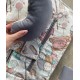 NEW Stroller Pad Grey Baby Shower - Velvet