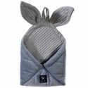 Hanging Container/Basket Bunny Grey Velvet