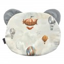 Teddy Pillow Silver Up in the Air - Velvet