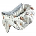 Car Seat Blanket Silver Up in the Air