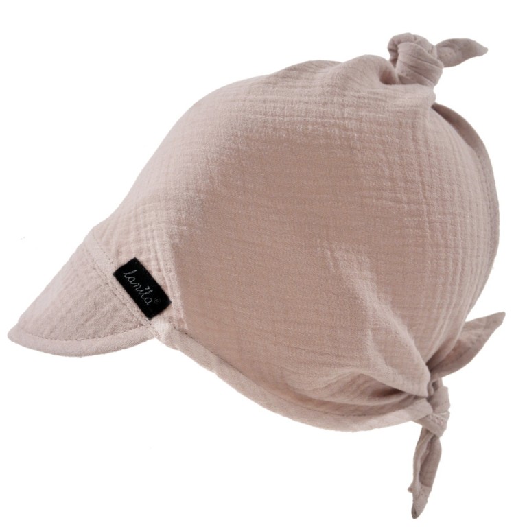 Muslin Bandana / Cap Sepia Rose