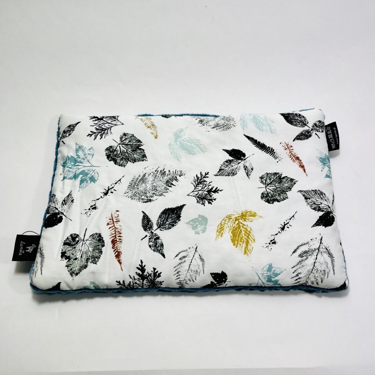 End of collection - Medium Bed Pillow French Blue Goldenprint 25 x 40