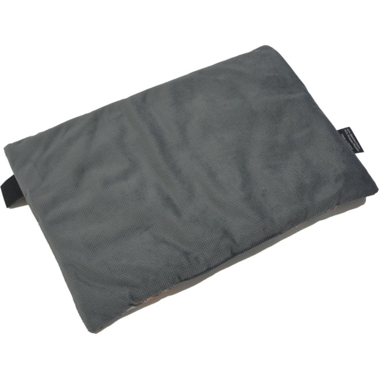 Medium Bed Pillow 25x40 Dark Grey Baby Boy - Velvet