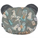 Poduszka Miś - Velvet Dark Grey Baby Boy