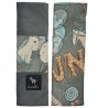 Seatbelt Cover Dark Grey Baby Boy - Velvet