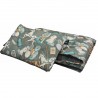 Baby Set Medium Blanket Velvet 75x100cm + Pillow 25x40cm Velvet Dark Grey Baby Boy