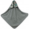 Bamboo Towel Grey Baby Boy