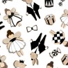 Bedsheet 70x140cm Ladies and Gentlemen