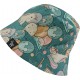 Cotton Bucket Hat Baby Shower by Night - XS