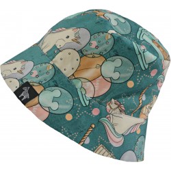Cotton Bucket Hat Baby Shower by Night - S