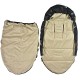 NEW Spring Stroller Bag S/M (0-1 year) Latte Follow The Zebra Velvet