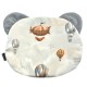 Baby Set Newborn Blanket Velvet 60x70cm + Teddy Pillow Silver Up in the Air