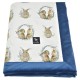 Kocyk Velvet 60x70 Navy Mr. Bunny