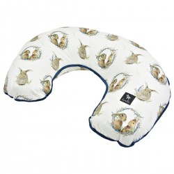 Breastfeeding Pillow Navy Mr. Bunny - Velvet