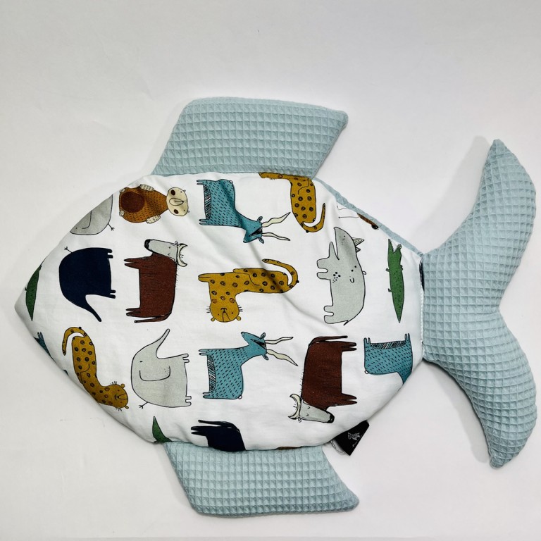 Prototype -Fish Pillow Wafel Mint In the Zoo