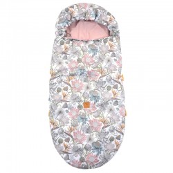 NEW Spring Stroller Bag Sepia Rose Vintage Meadow Velvet L/XL (1-3 years)