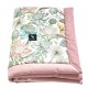 Newborn Blanket 60x70cm Sepia Rose Vintage Meadow - Velvet