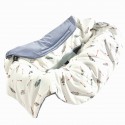 Car Seat Blanket Grey Pure