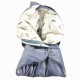 Car Seat Blanket Grey Pure