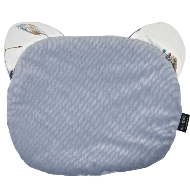 Teddy Pillow Grey Pure - Velvet