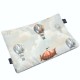 Baby Set Medium Blanket Velvet 75x100cm + Pillow 25x40cm Velvet Silver Up in the Air