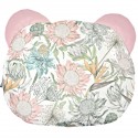 Teddy Pillow Sepia Rose Vintage Meadow - Velvet